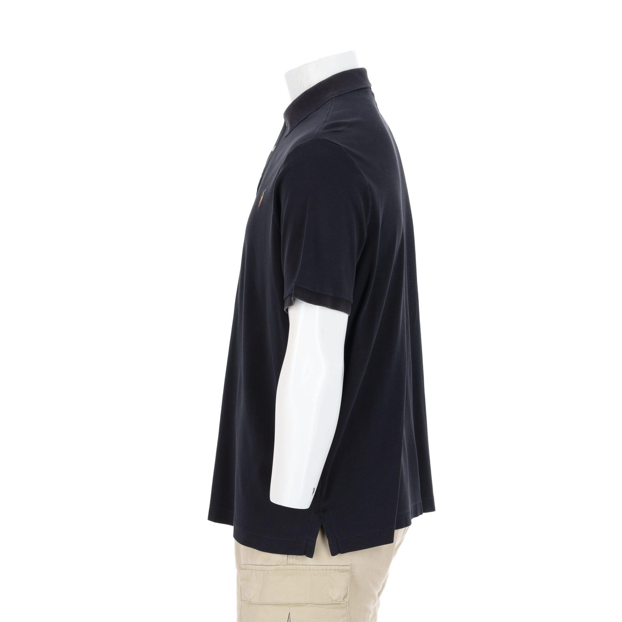 Second hand - Polo uomo maniche corte nero Polo Ralph Lauren - Stato molto buono 3/7