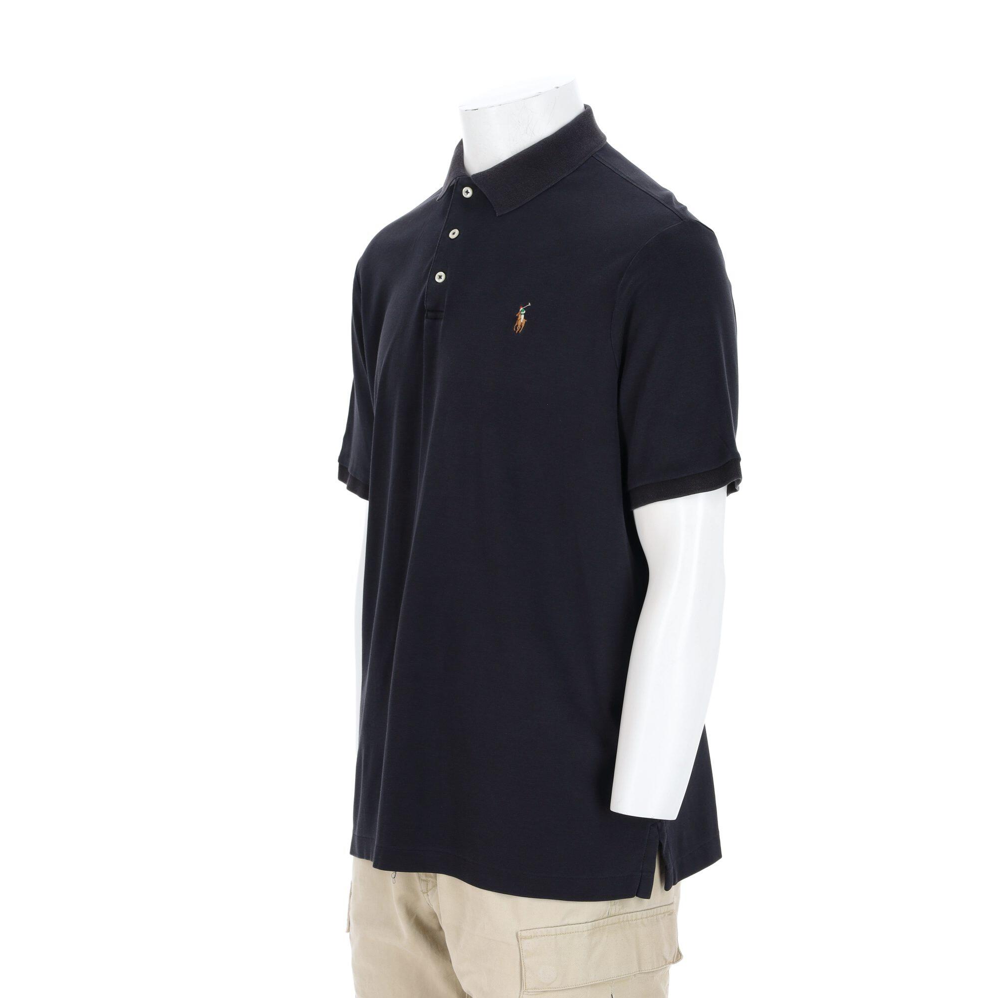 Second hand - Polo uomo maniche corte nero Polo Ralph Lauren - Stato molto buono 4/7