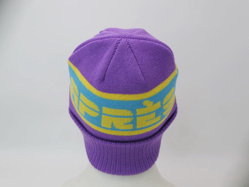 Bonnet Après Violet/Bleu/Jaune 2/5