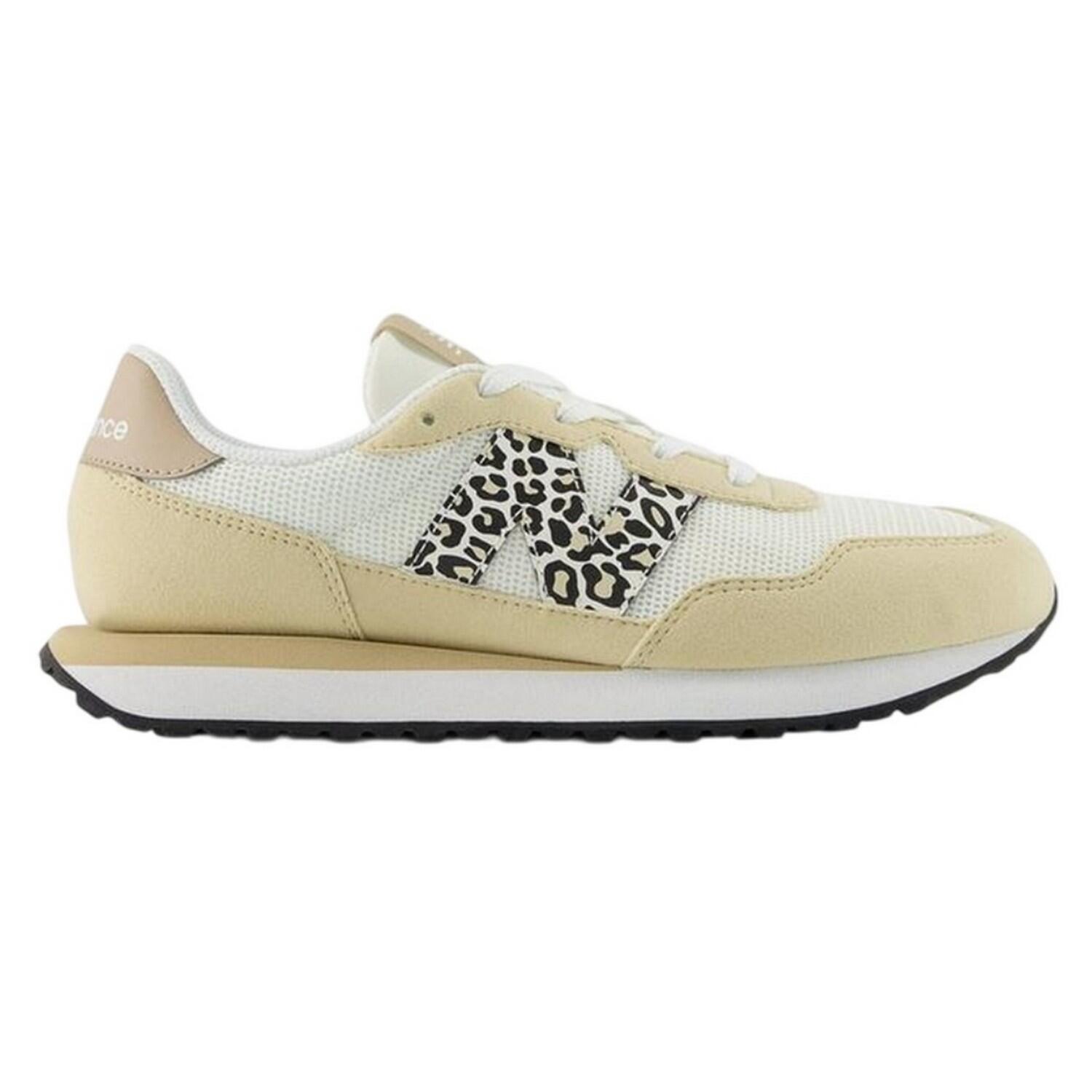Baskets Motif/style Imprimé Léopard Enfant (Beige) 2/4