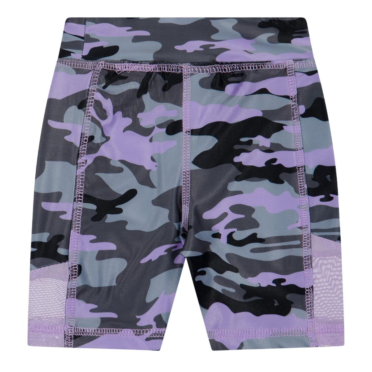 Radlershorts für (2erPack) Mädchen Lavendel 4/4