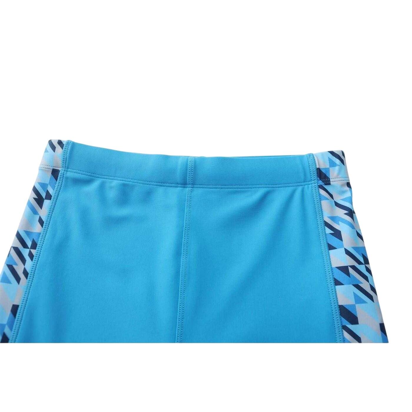 Jammer De Natation Garçon (Bleu / Blanc) 3/4