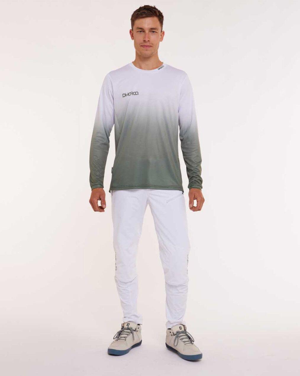Dharco Gravity Long Sleeve Jersey Grijs/Wit 4/7