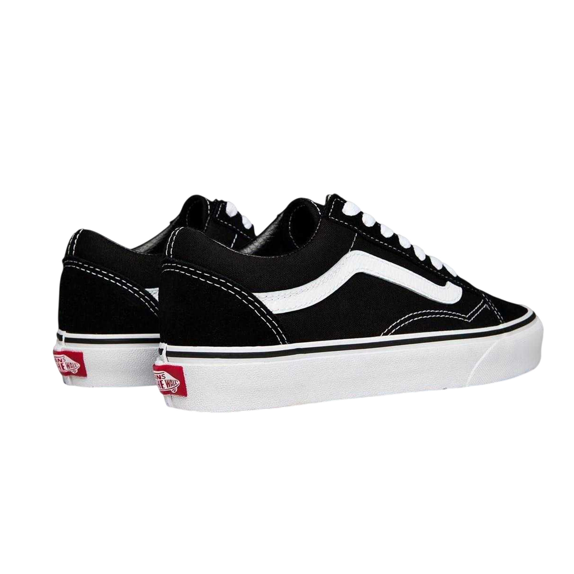 "Old Skool" Schuhe für , Wildleder, PlattformAbsatz Damen Schwarz/Weiß 2/4