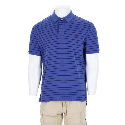 Second hand - Polo uomo maniche corte blu Polo Ralph Lauren - Stato eccellente