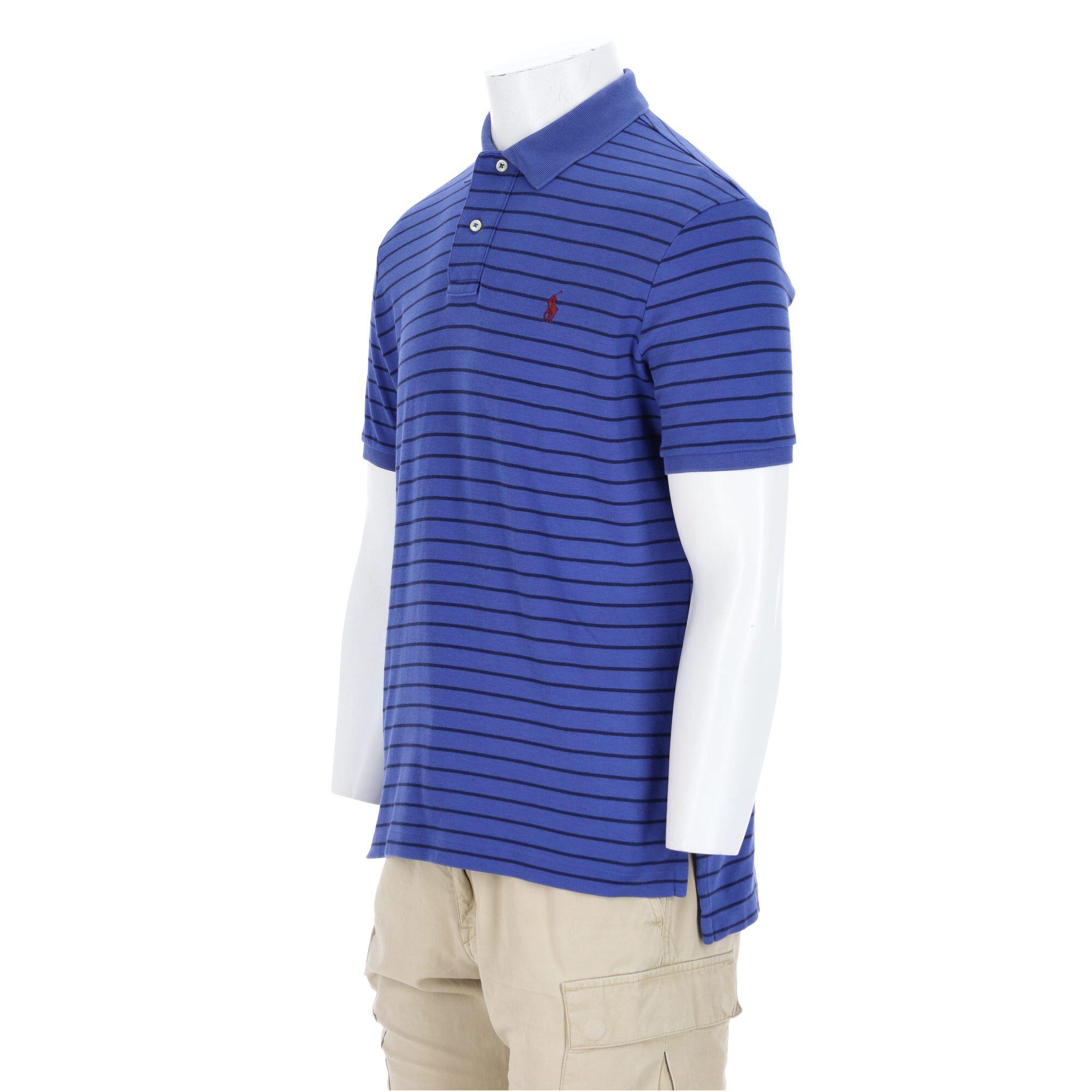 Second hand - Polo uomo maniche corte blu Polo Ralph Lauren - Stato eccellente 4/7