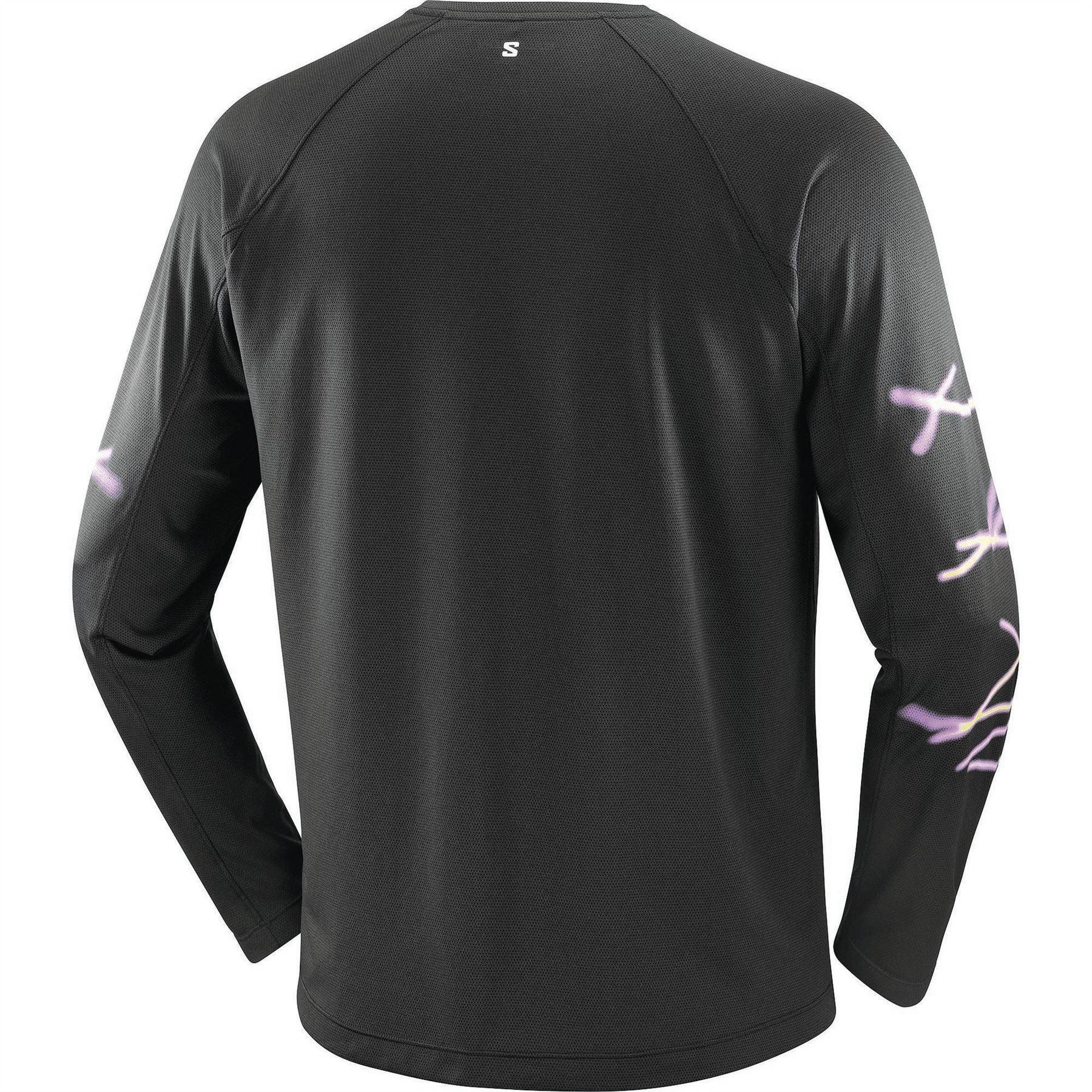 "Core" TShirt für , Regulär, Langärmlig Herren Schwarz 3/4