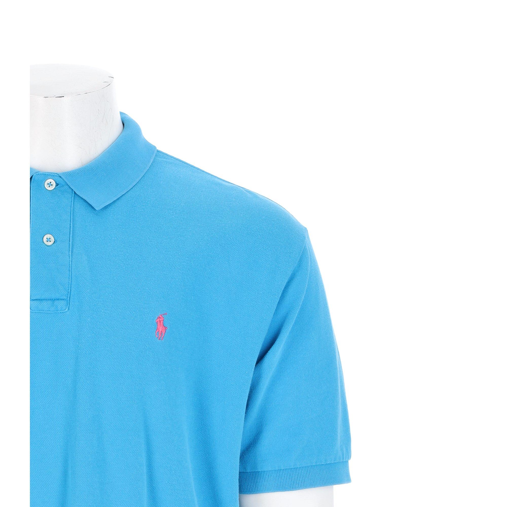 Polo maniche corte uomo Polo Ralph Lauren turchese 6/7
