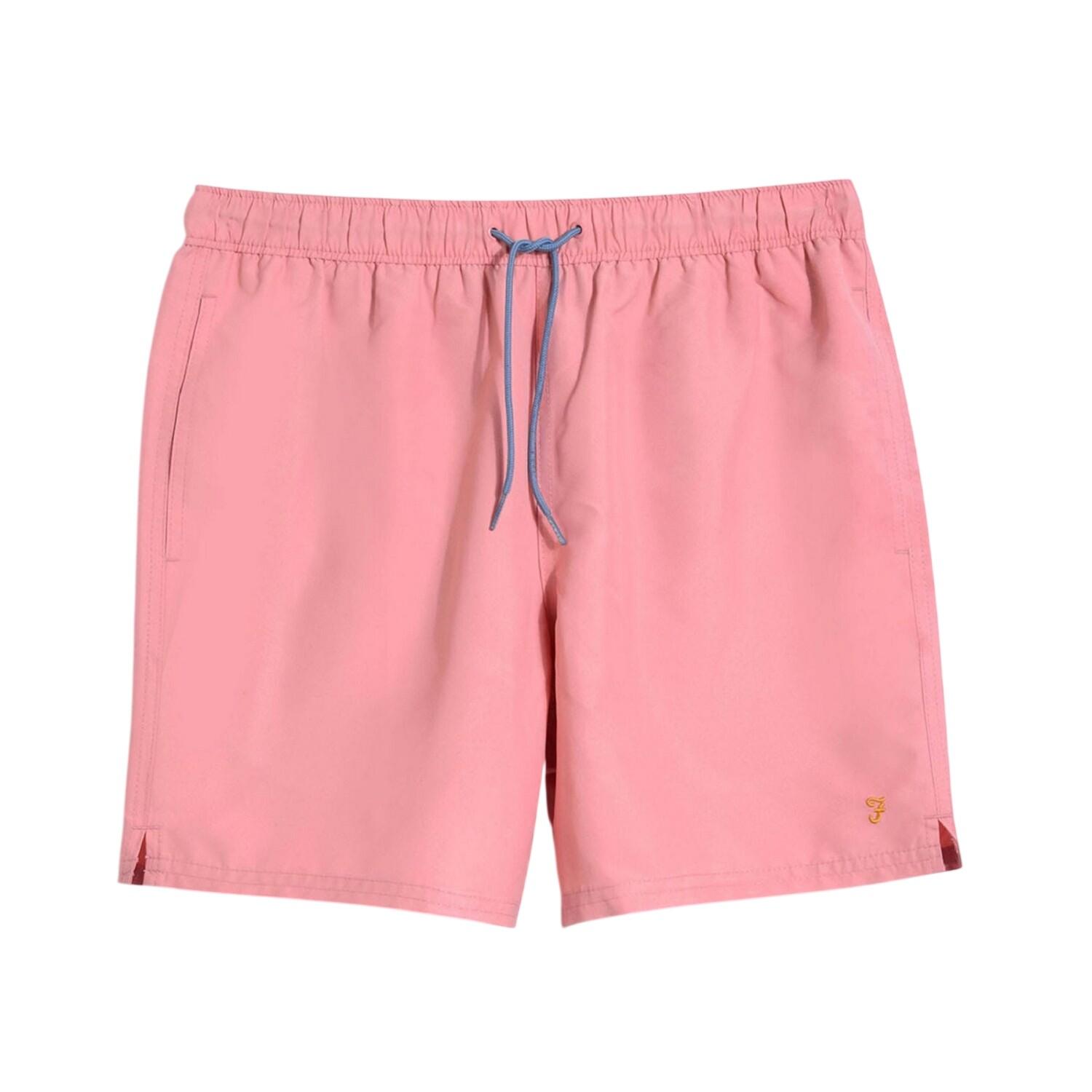 Short De Bain COLBERT Homme (Rose) 2/2