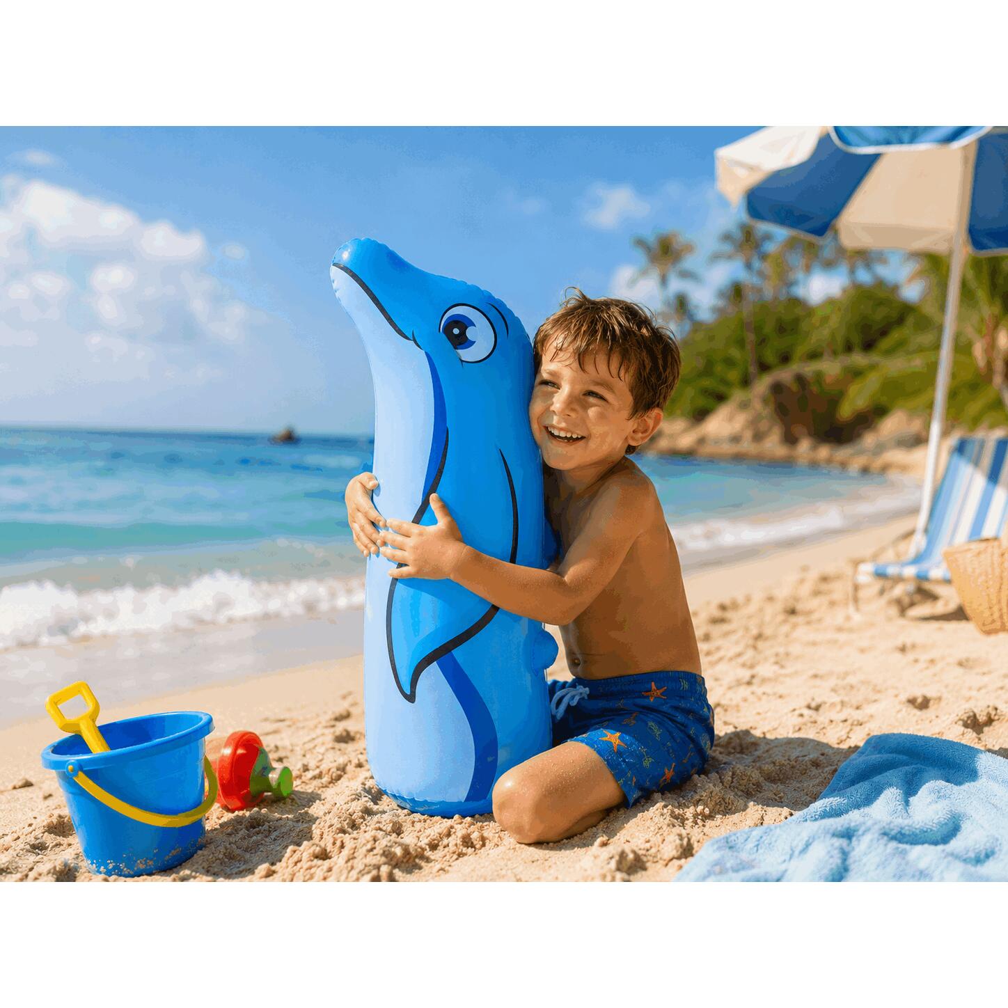Figura Hinchable Tentetieso PVC para Niños Playa y Piscina 3 Modelos a Elegir +3 5/5