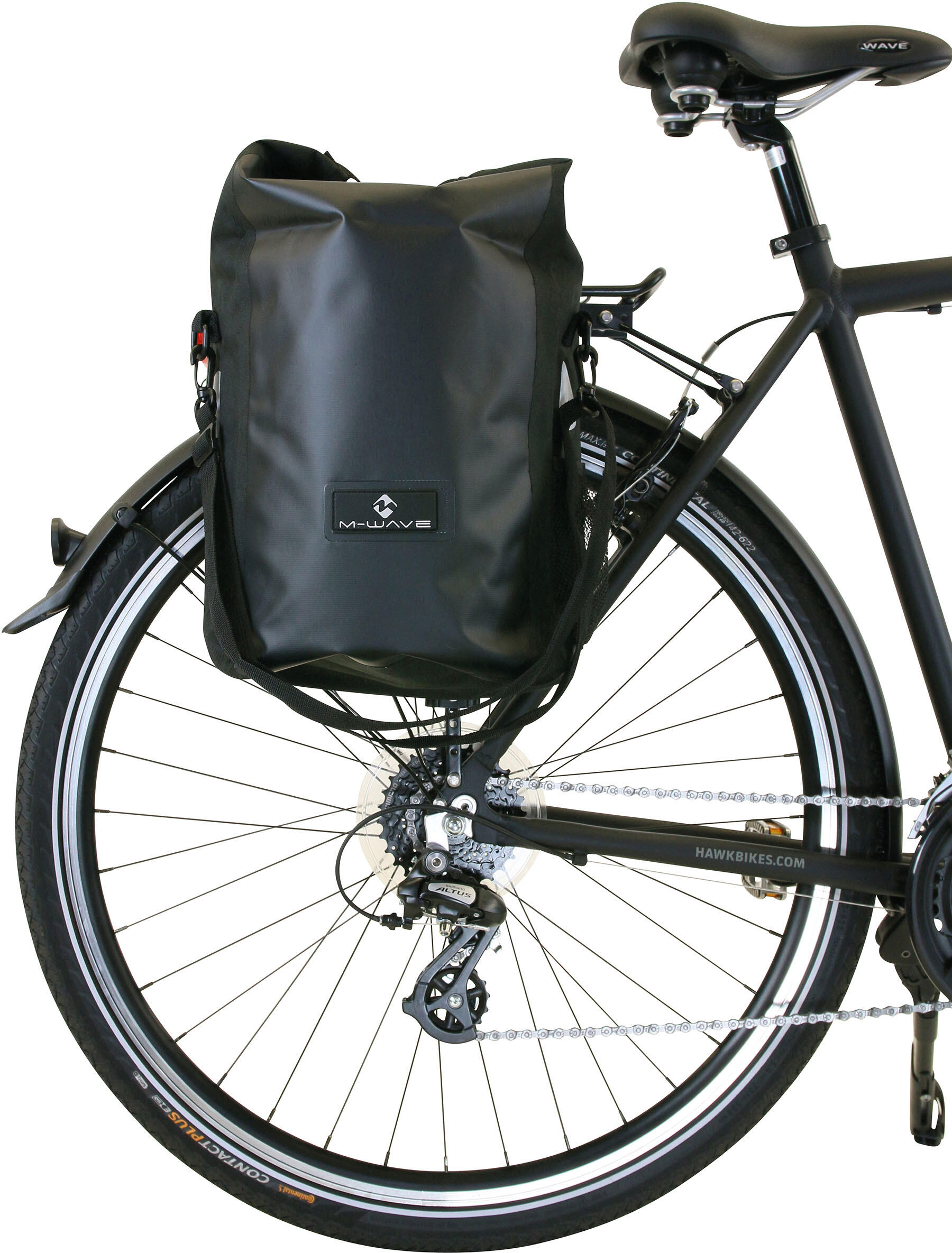 HAWK Trekking Gent Premium Black 28 Z oll 24-Gang inklusive Tasche 6/7