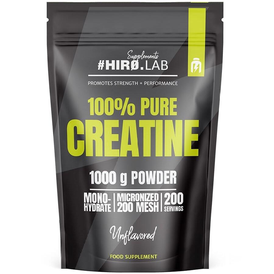 Hiro Lab Creatine Monohydrate Micronized 200 Mesh 1000g Unflavoured