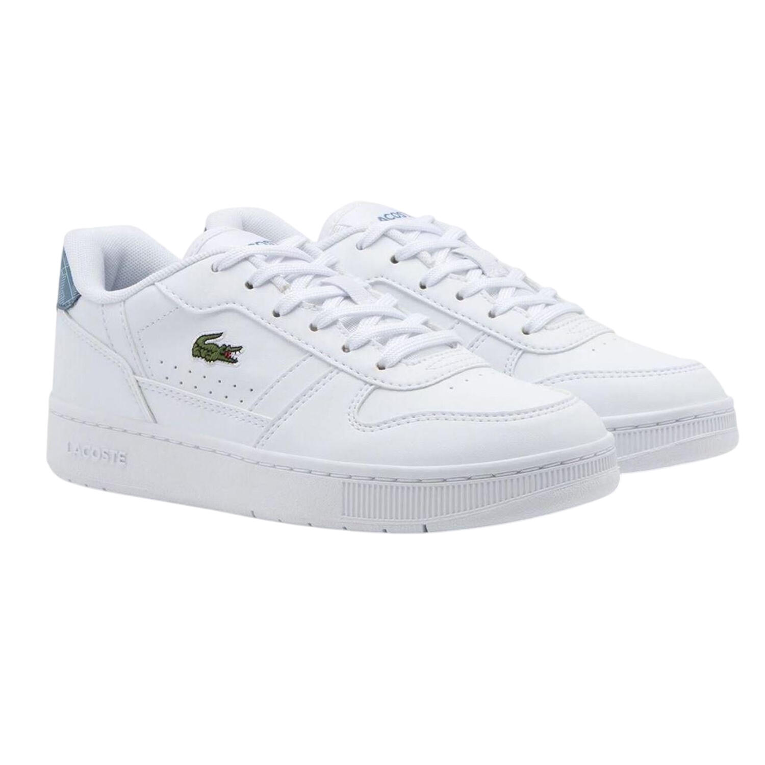 "TClip Set" Sneaker für , Leder Kinder Weiß/Blau 3/4
