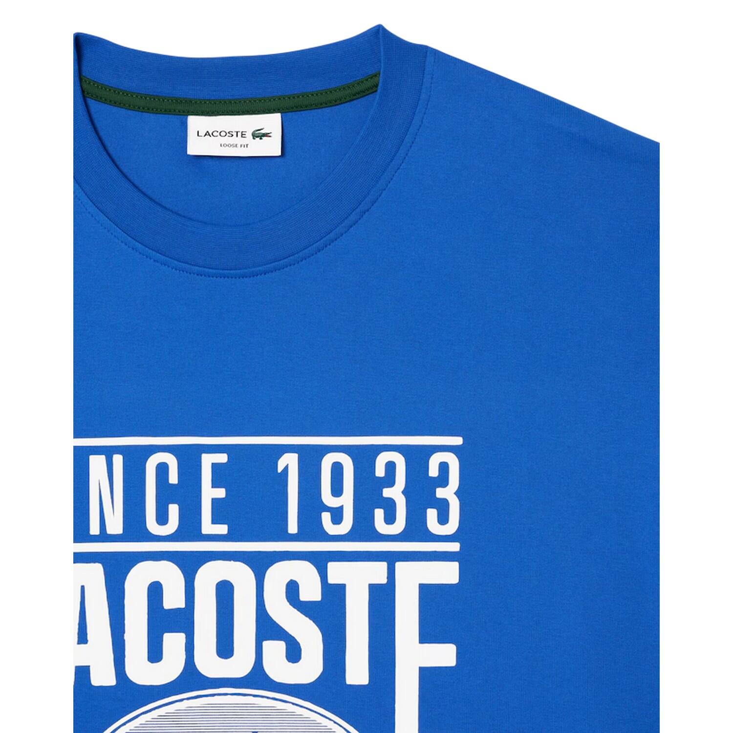TShirt für , Dicke Baumwolle Herren Blau 3/3