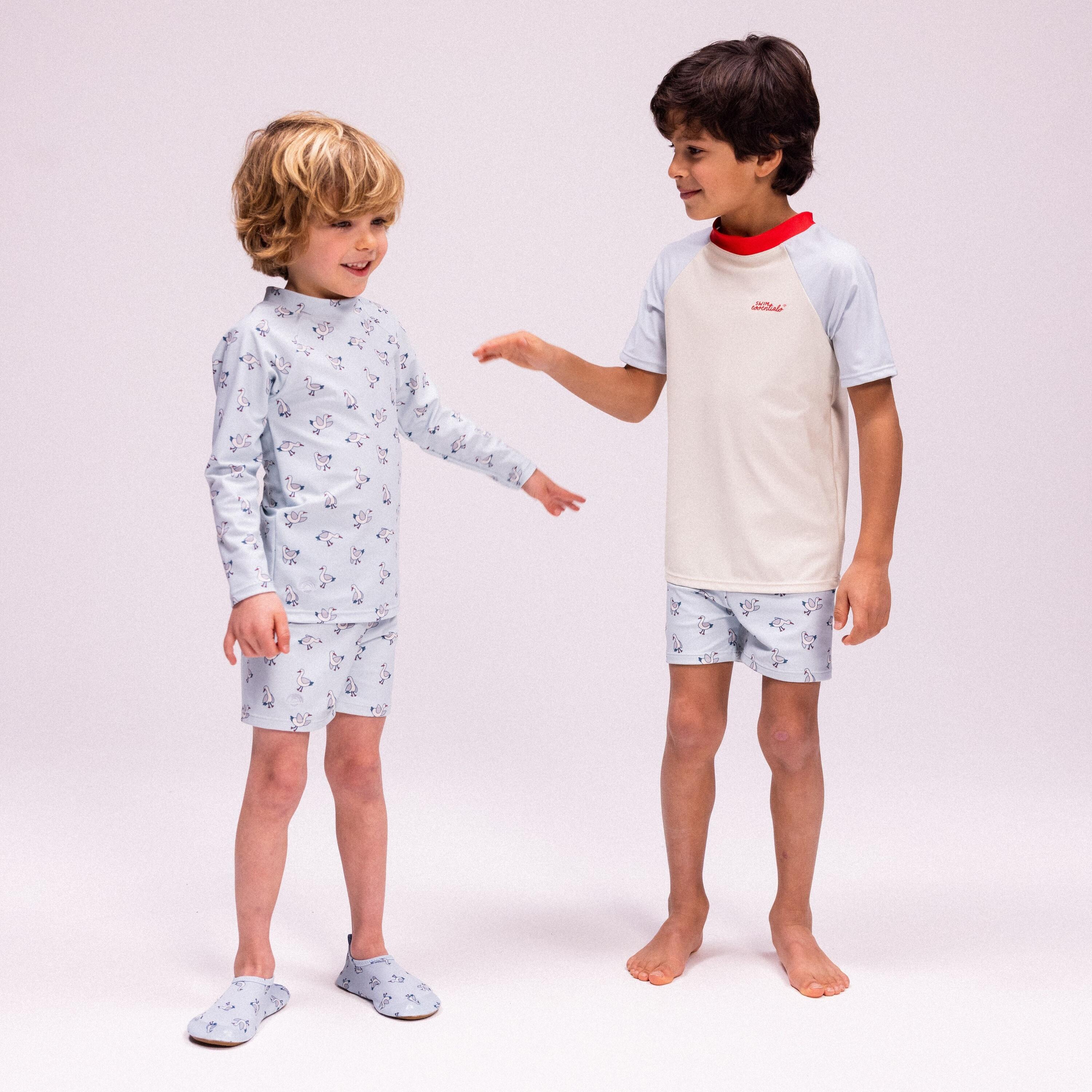 T-shirt de bain à manches courtes - Multicolore - Seas The Day - 86/92 7/7