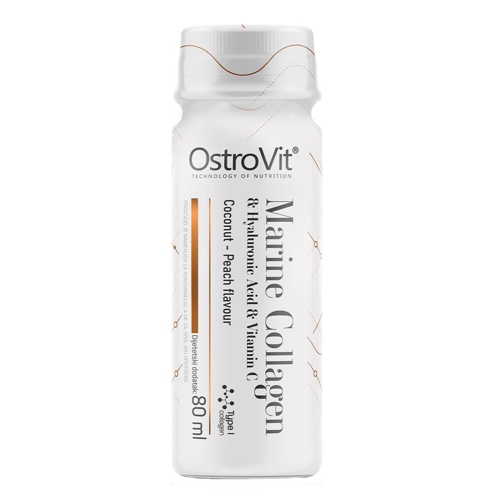 OstroVit Marine Collagen With Hyaluronic Acid And Vitamin C200g Coconut And Peac