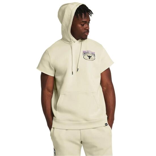 Felpa da uomo Under Armour Project Rock Q1 SS Icon Fleece Hoodie