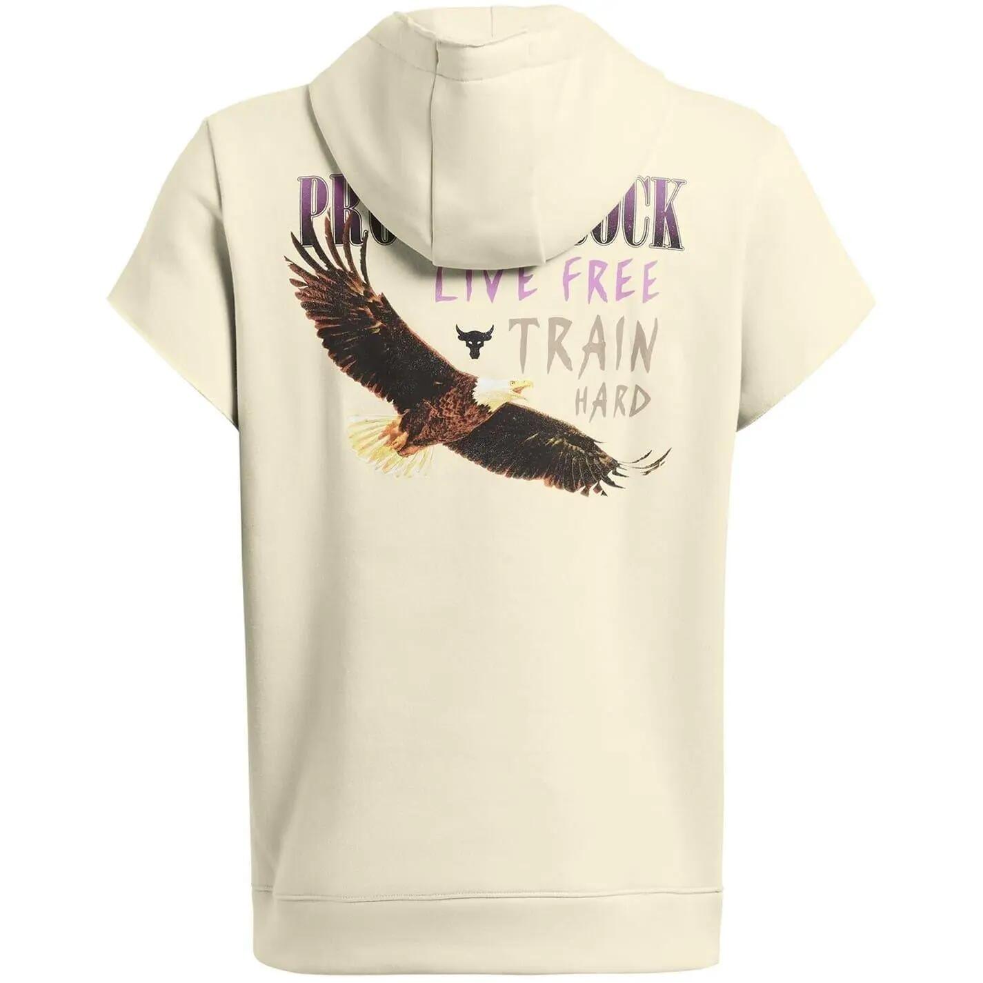 Bluza męska Under Armour Project Rock Q1 SS Icon Fleece Hoodie 3/4
