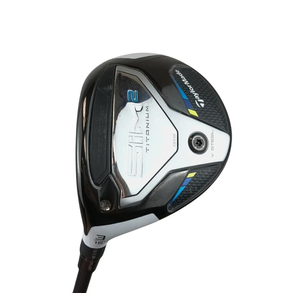 Left TaylorMade Sim 2 Titanium Fairway Wood / Flex Regular / #3/15