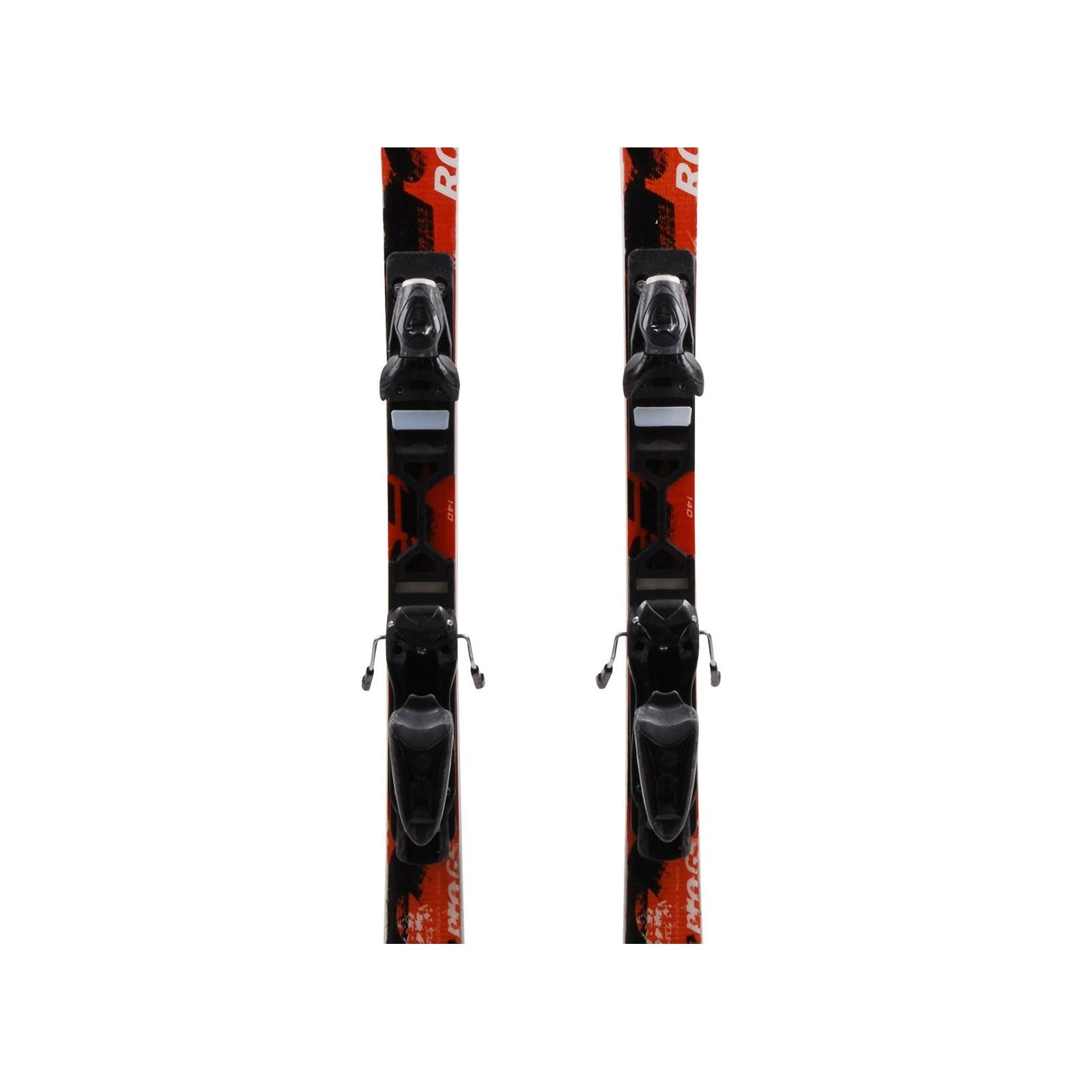 RECONDITIONNE - Ski Junior Rossignol Radical Wc Pro Gs + Fixations 3/4