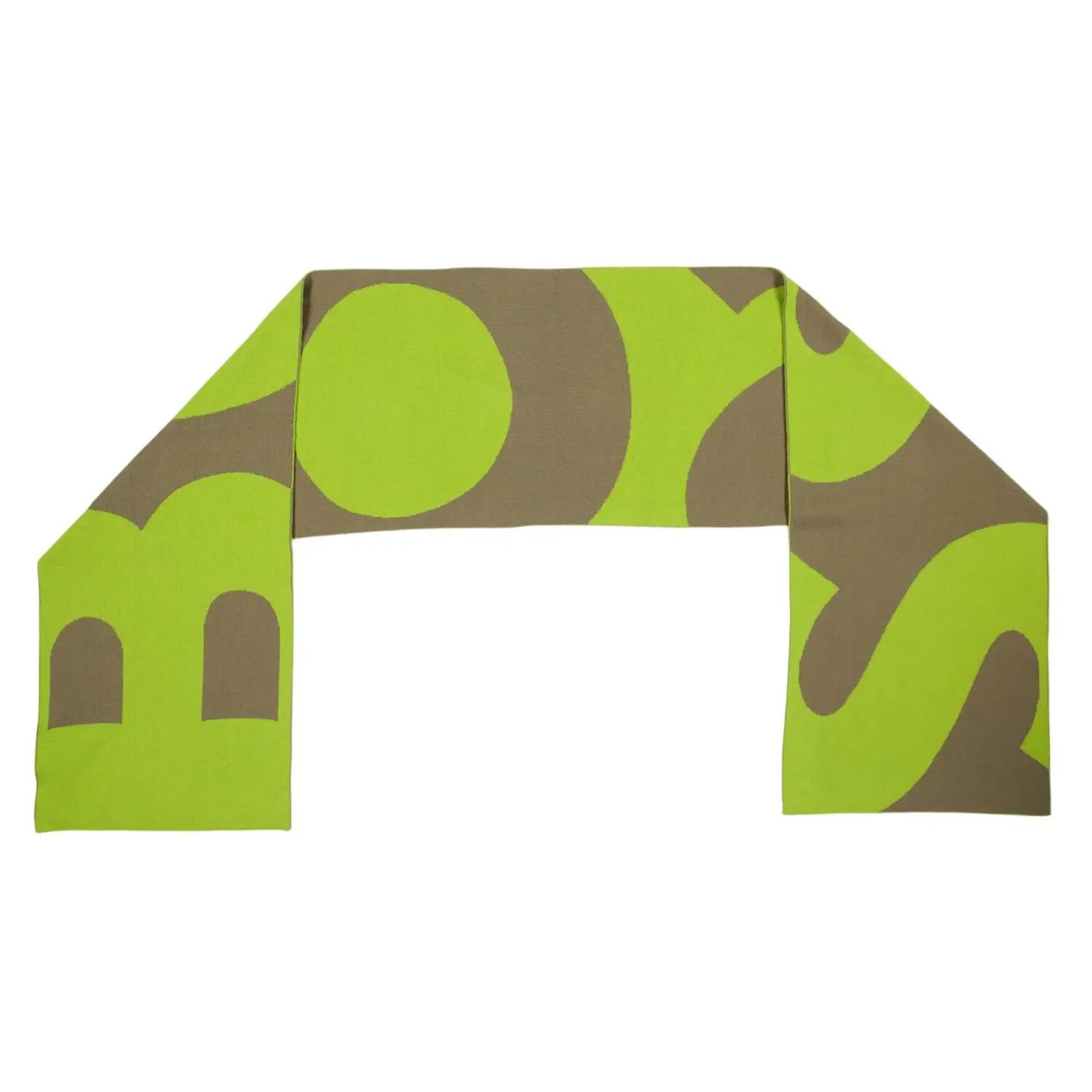 Écharpe Motif/style Lettrage (Léger / Vert) 2/3