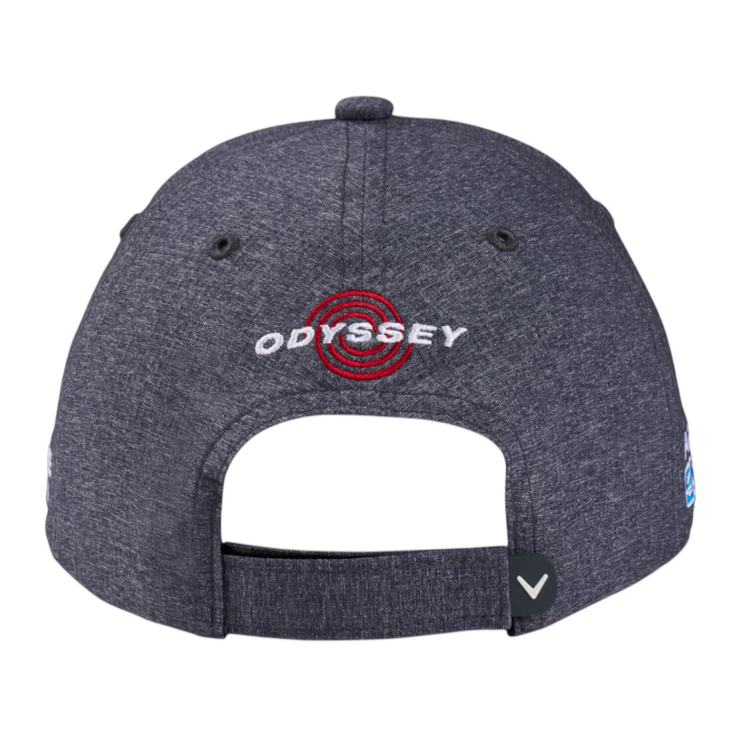 Mens Wordmark Curved Peak Cap (Grey/White) 2/4