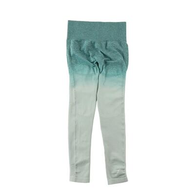 Tweedehands - dames yoga legging gymshark turkoois - als nieuw