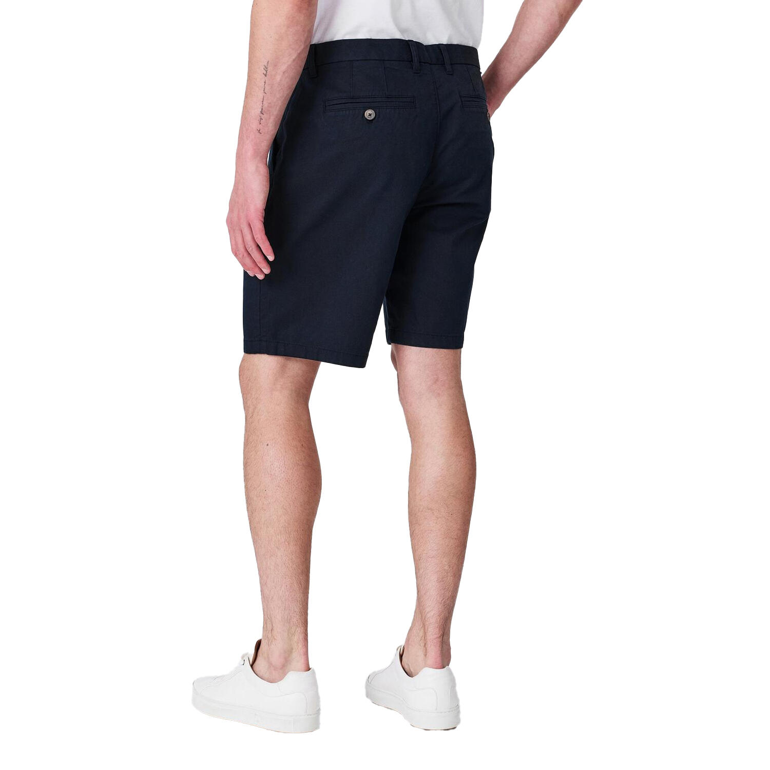 "Alscot" Chino Kurze Hose für Herren Marine 4/4