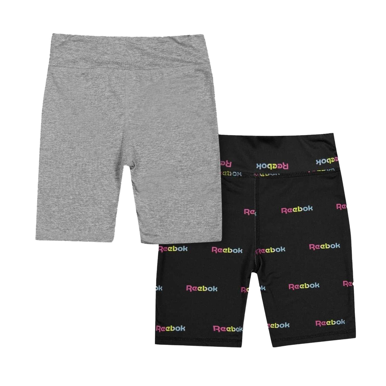 Shorts für Mädchen (2erPack) Kinder Schwarz 2/2