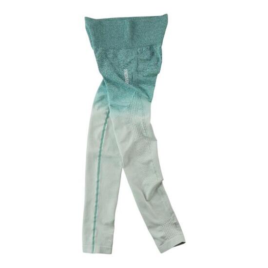 Tweedehands - Dames yoga legging Gymshark turkoois - Als nieuw