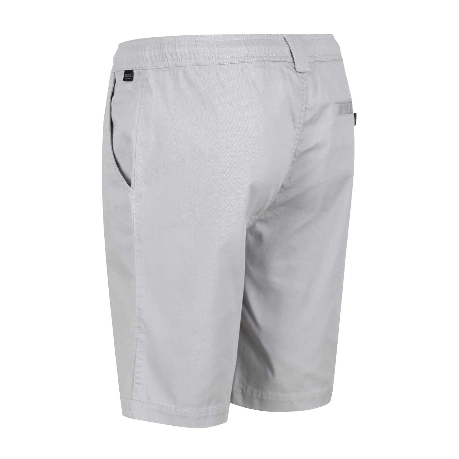 "Albie" Chino Kurze Hose für Herren Silbergrau 2/4