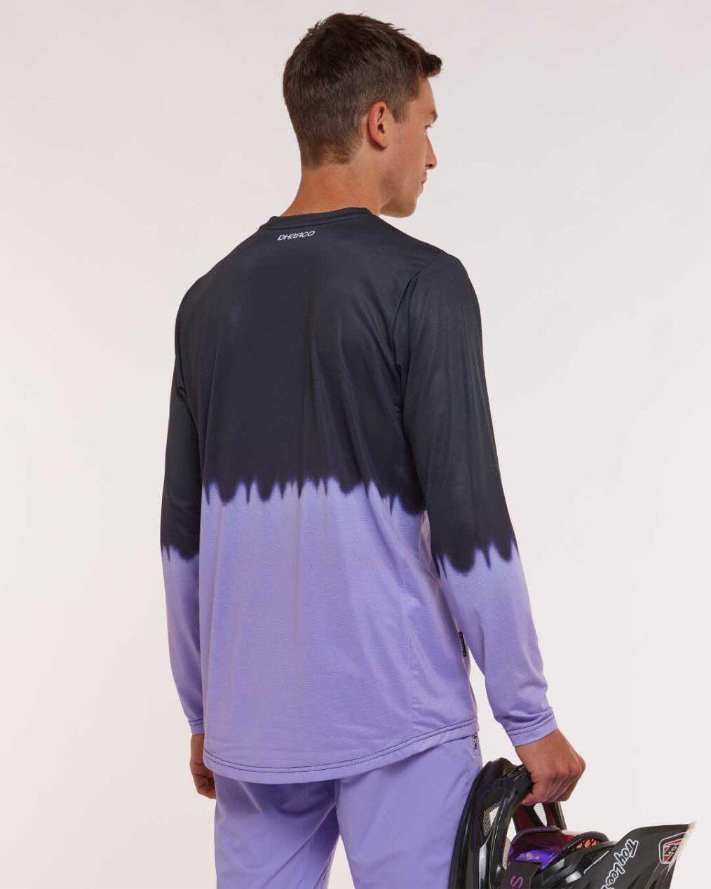 Dharco Race Long Sleeve Jersey Paars/Zwart 3/7