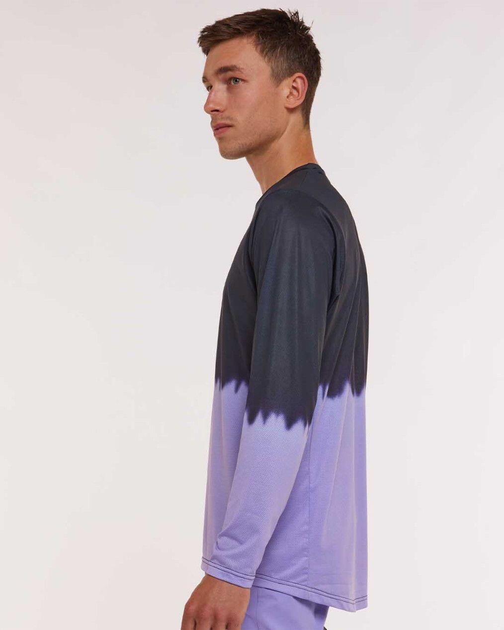 Dharco Race Long Sleeve Jersey Paars/Zwart 2/7