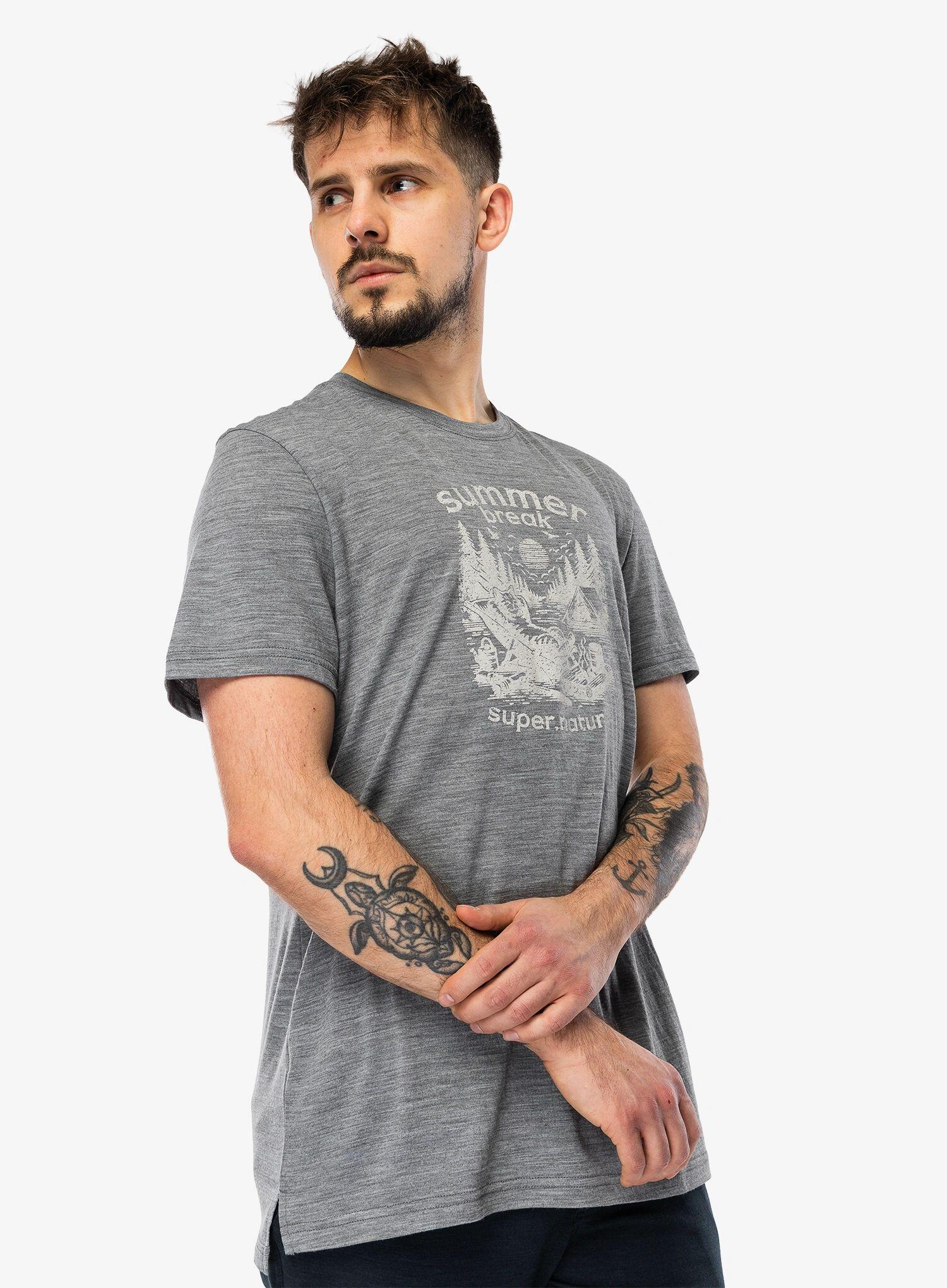 Koszulka merino Super.natural Summer Break Tee 7/7