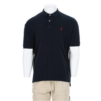 Seconde vie - Polo manches courtes Homme Noir - Très bon état