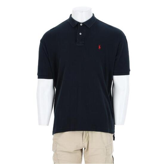 Seconde vie - Polo manches courtes Homme Noir - Très bon état