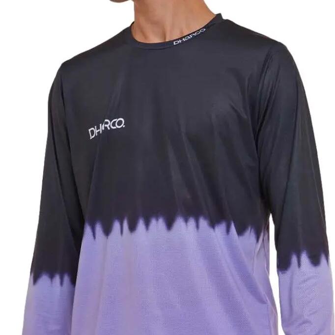Dharco Race Long Sleeve Jersey Purple/Black