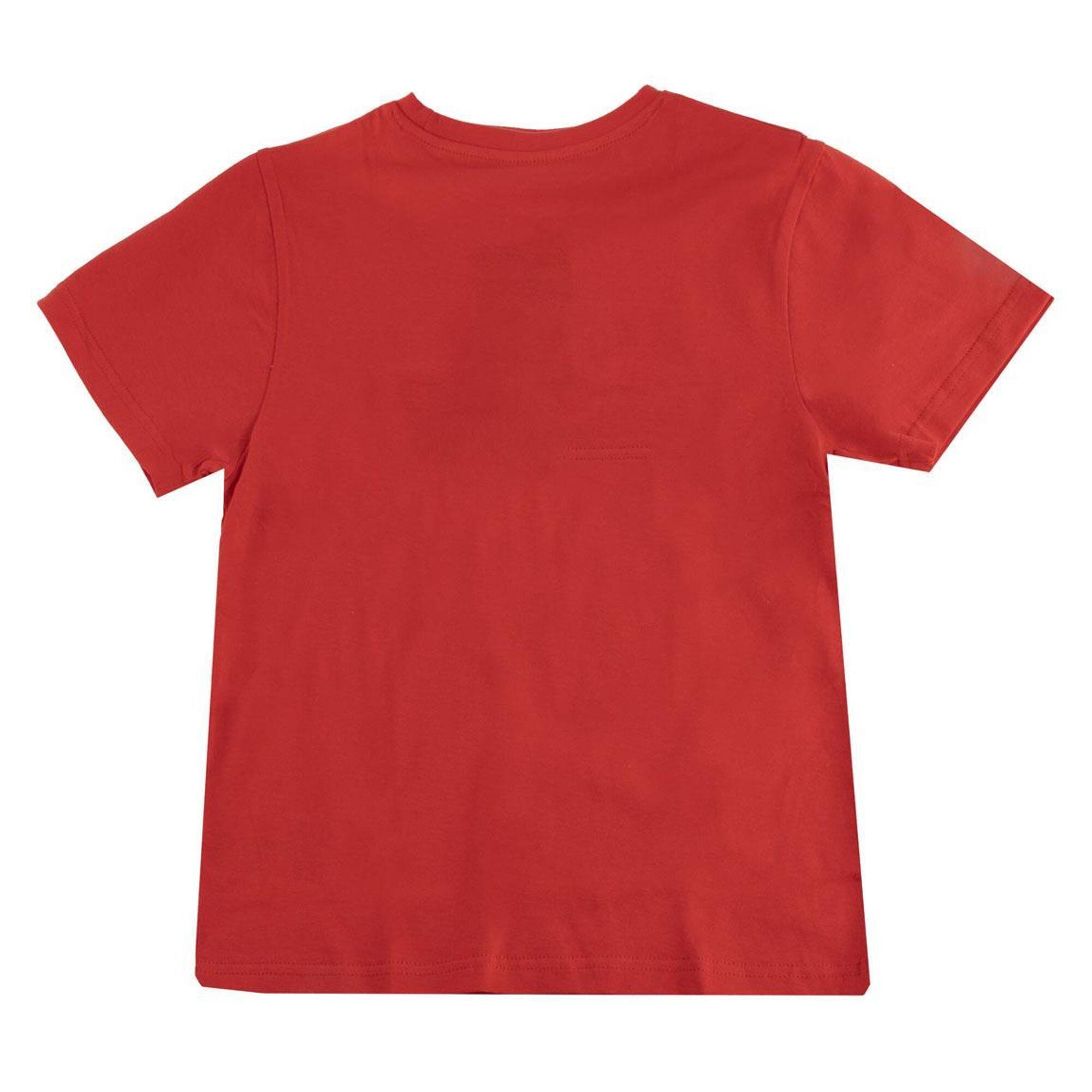 Camiseta manga corta Niños Cars Rayo McQueen Rust-eze Roja 2/2