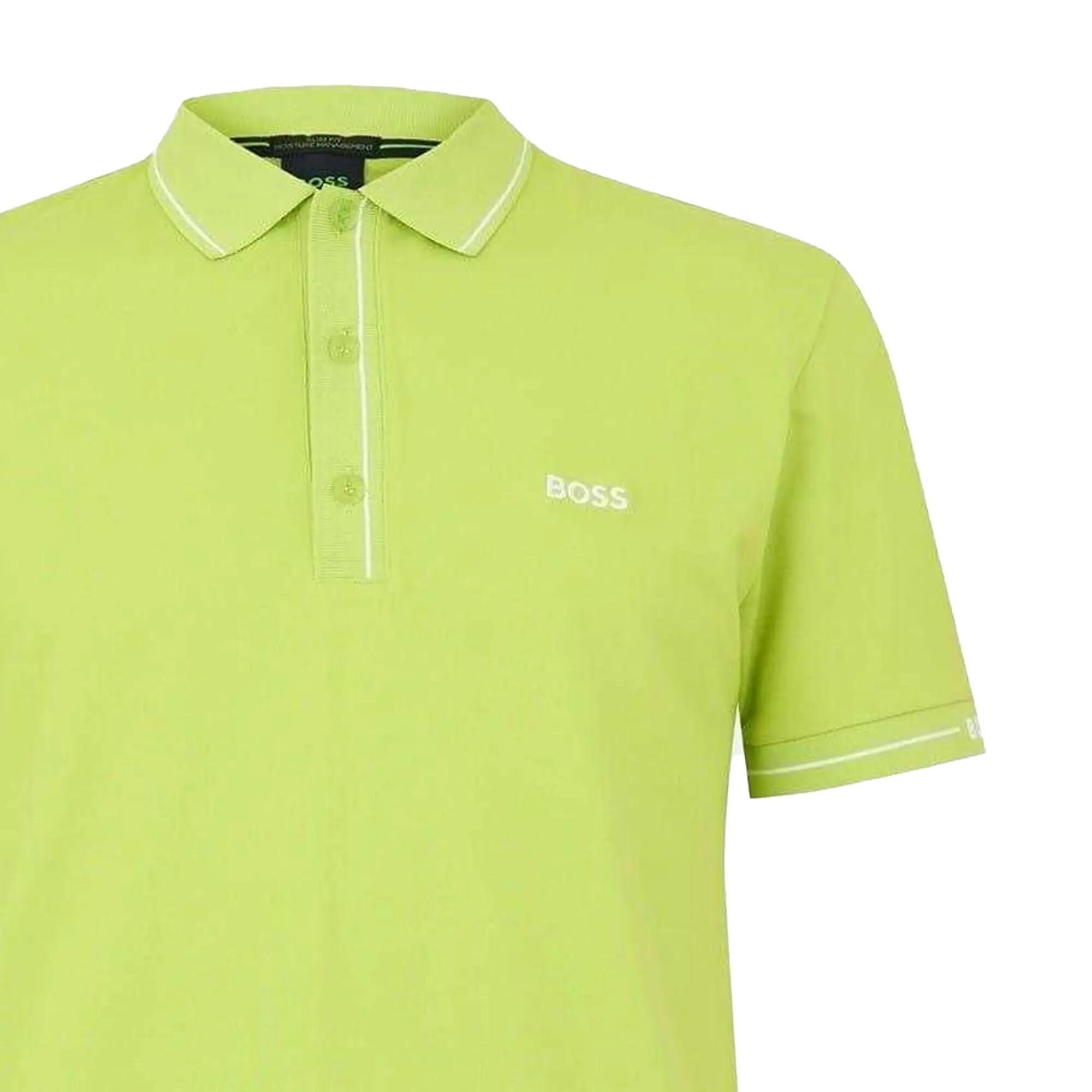"Paule" Poloshirt für Herren Leuchtend Grün 2/2