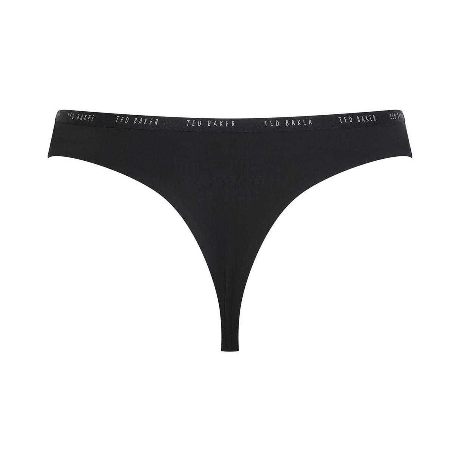 Thong für (3erPack) Damen Schwarz/Weiß 2/4