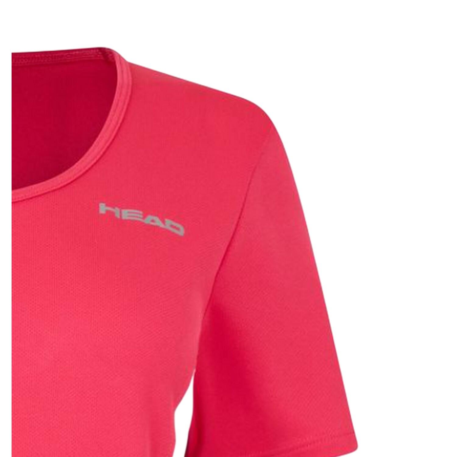 Maglietta Tessuto Tecnico Donna Head Rosa 3/3