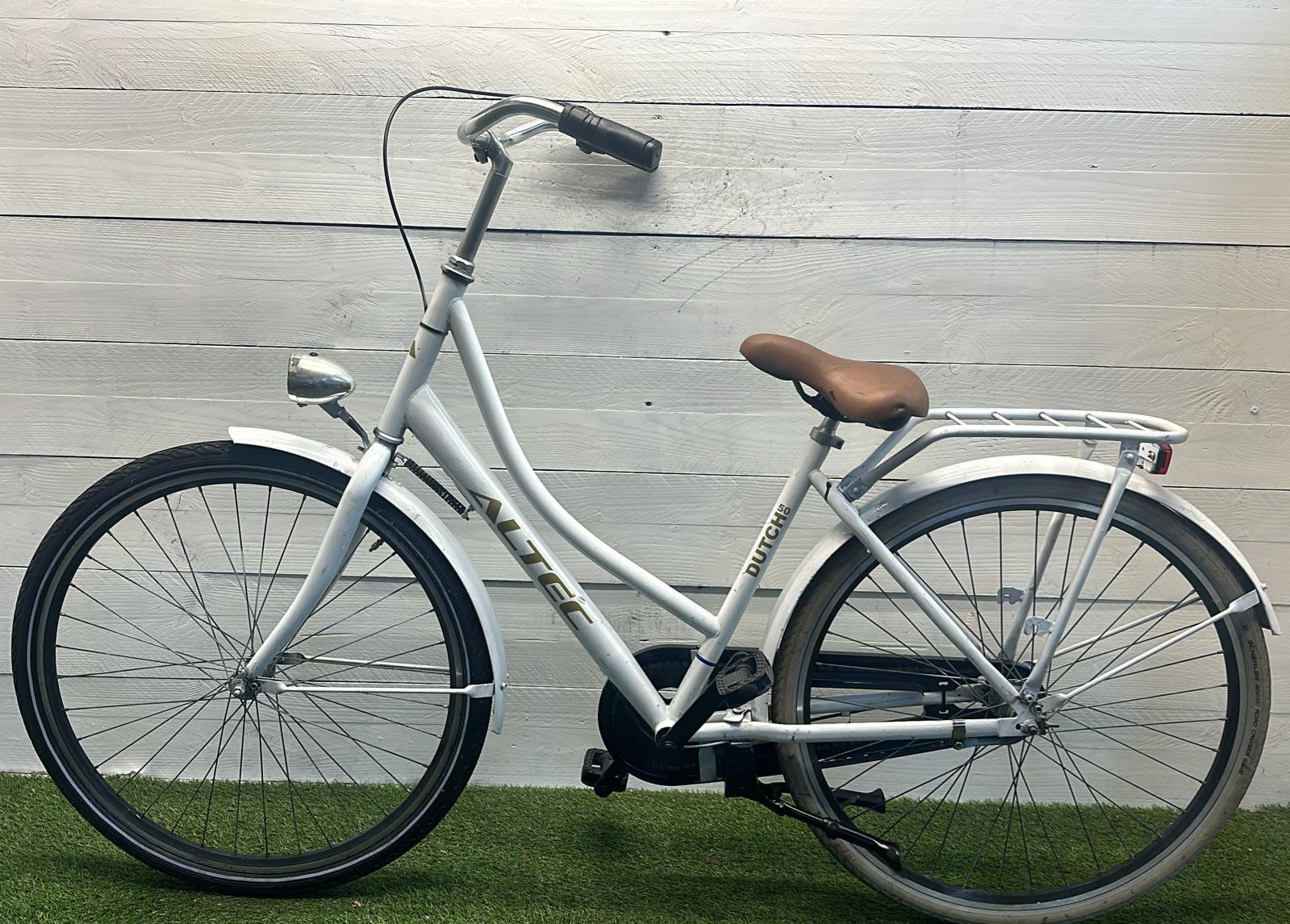 Altec moederfiets stadsfiets bike, wit 3/3