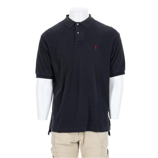Seconde vie - Polo manches courtes Homme Noir - Très bon état