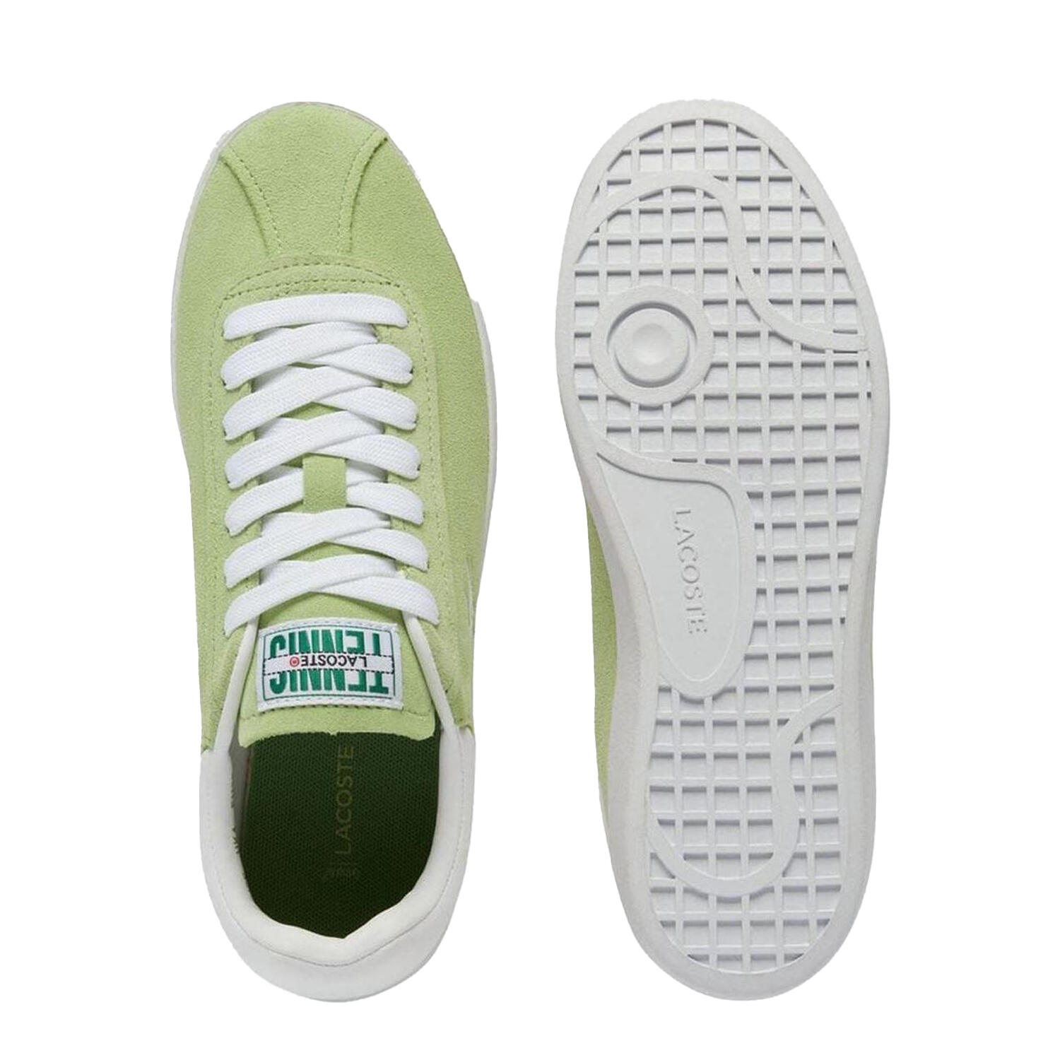 "Baseshot" Sneaker für , Wildleder Damen Grün/Weiß 4/4