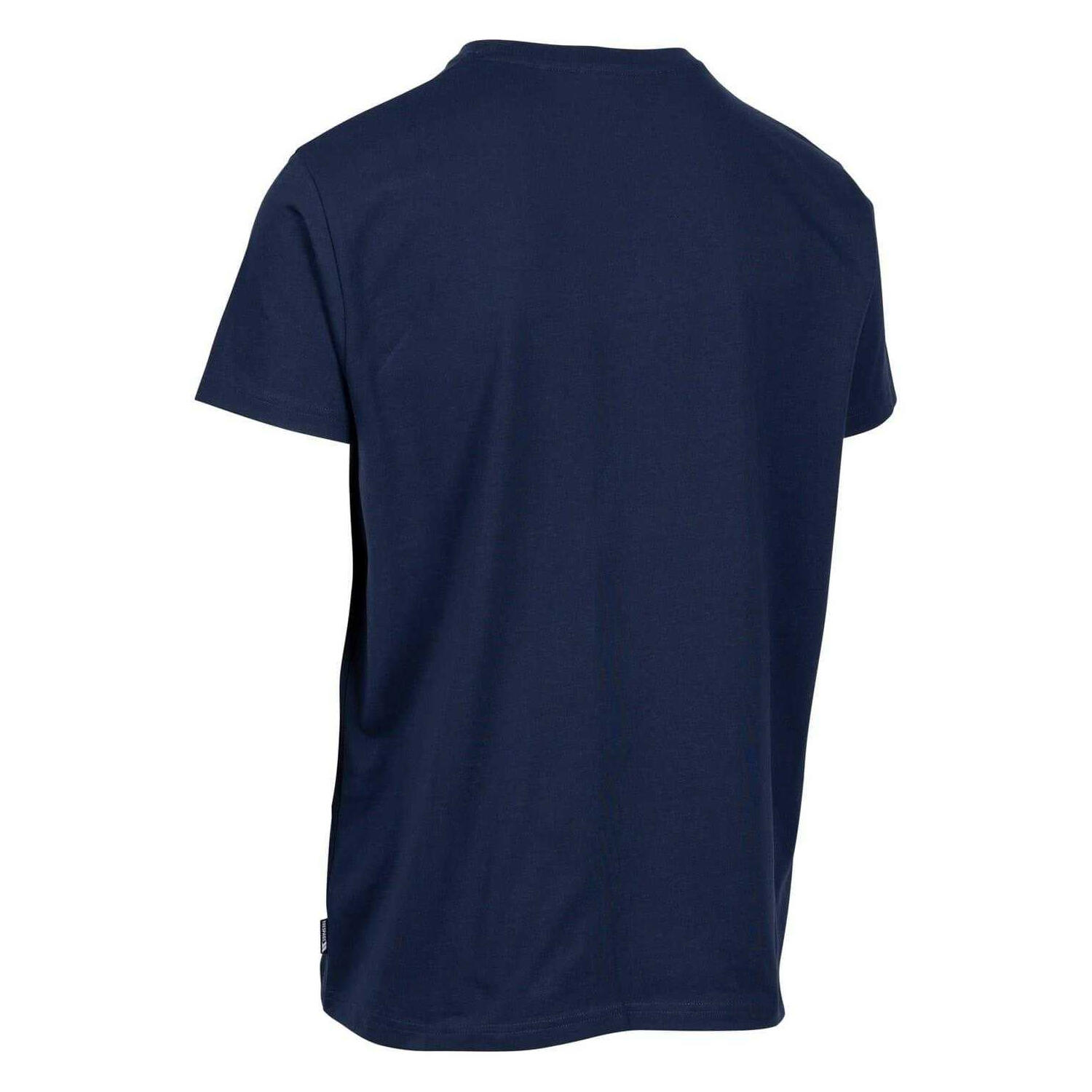 TShirt für , Rundhalsausschnitt, Regulär, kurzärmlig Herren Marine 2/3