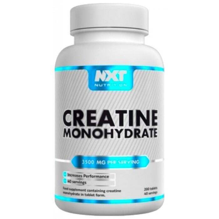 NXT Nutrition Creatine Monohydrate 200 Tabs
