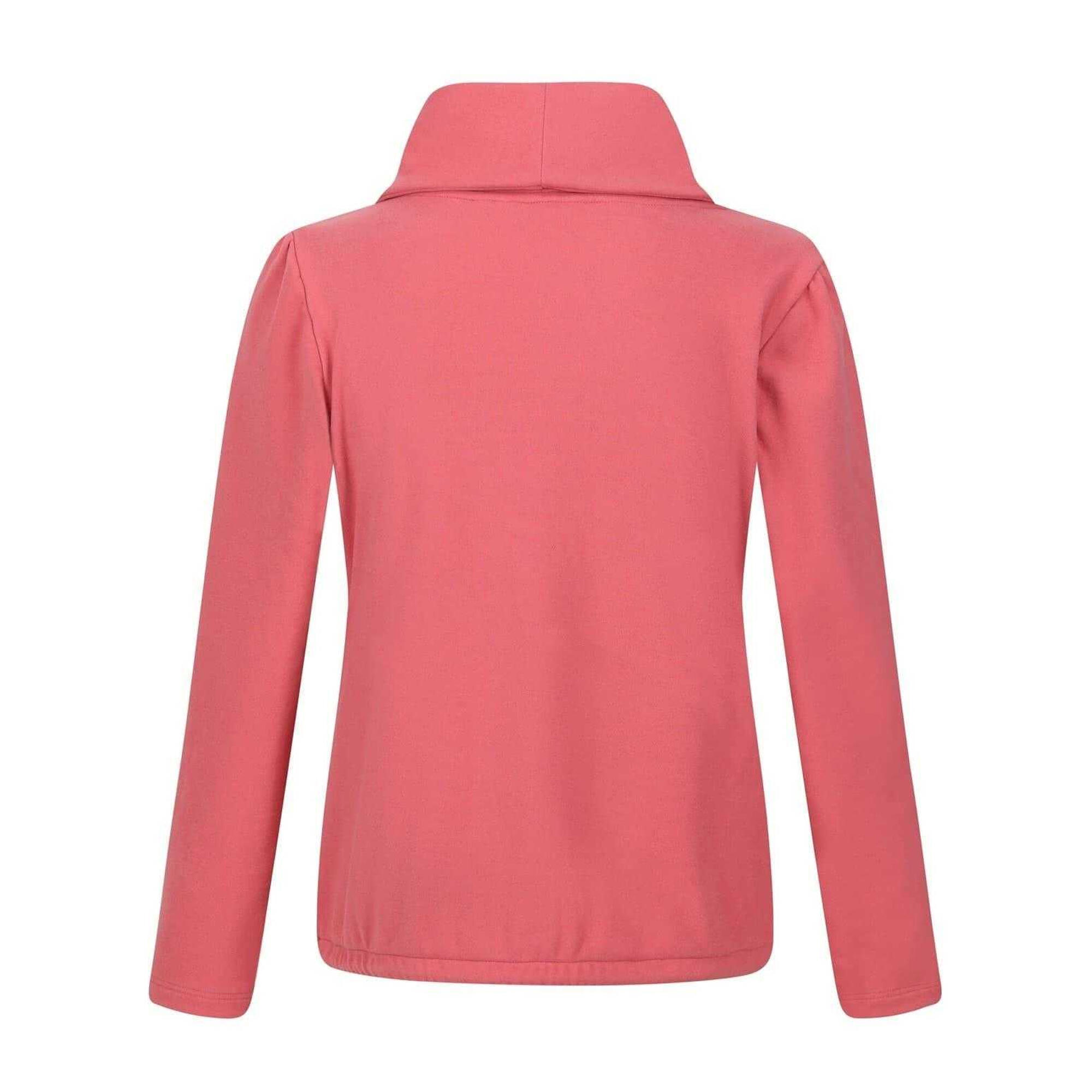 Felpa Collo A Cappuccio Donna Regatta Rosso Minerale 2/3