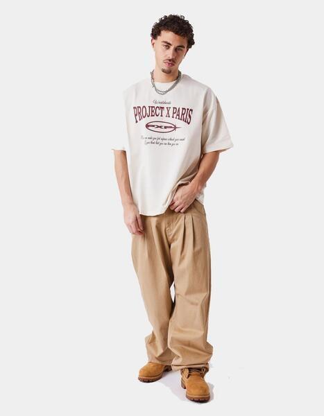 Maglietta uomo Project x Paris Beige 2/5