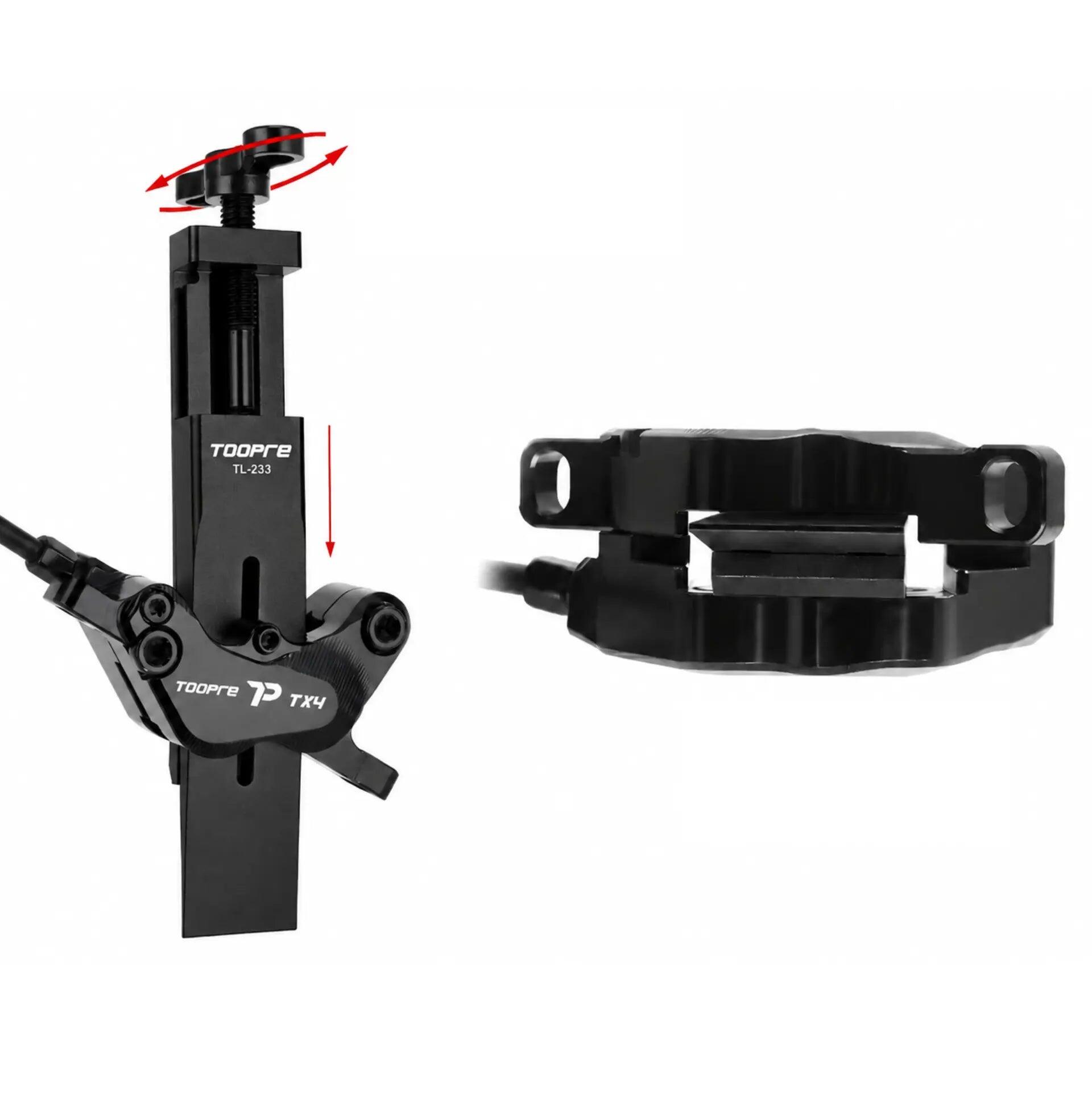 Strumento di reset pistoni freno idraulico bici alluminio 4/5