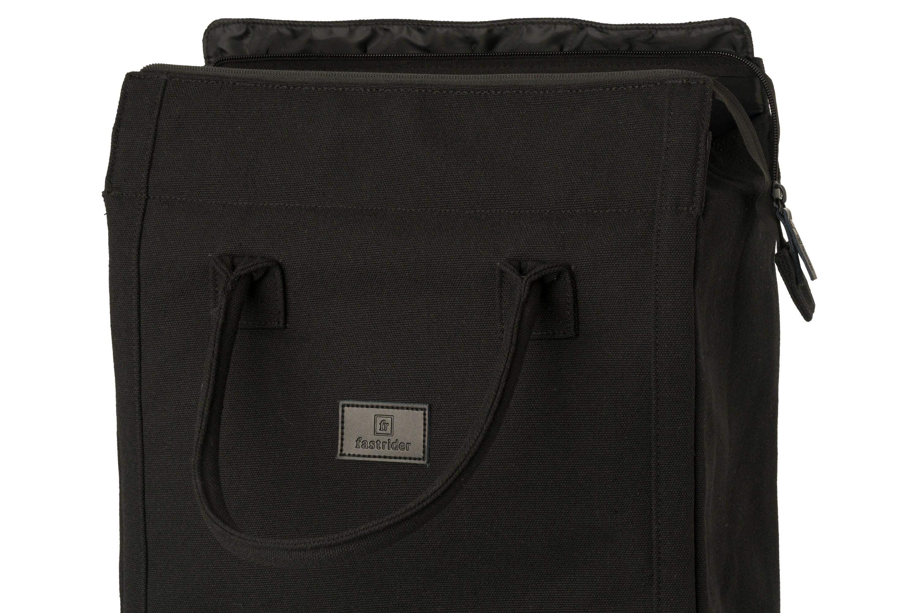 Fastrider Canvas Classic Shopper Borsa da bicicletta singola Basics Click'nGo 2/5